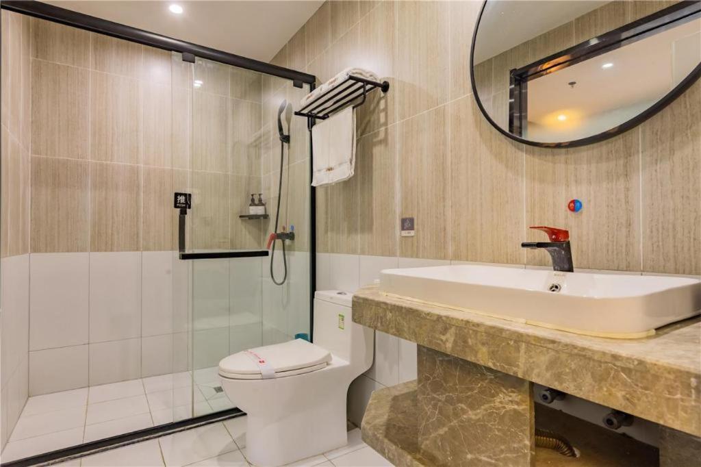 Thank Inn Hotel Hubei Wuhan Caidian Zhong Fa Xincheng Tongji Luaran gambar