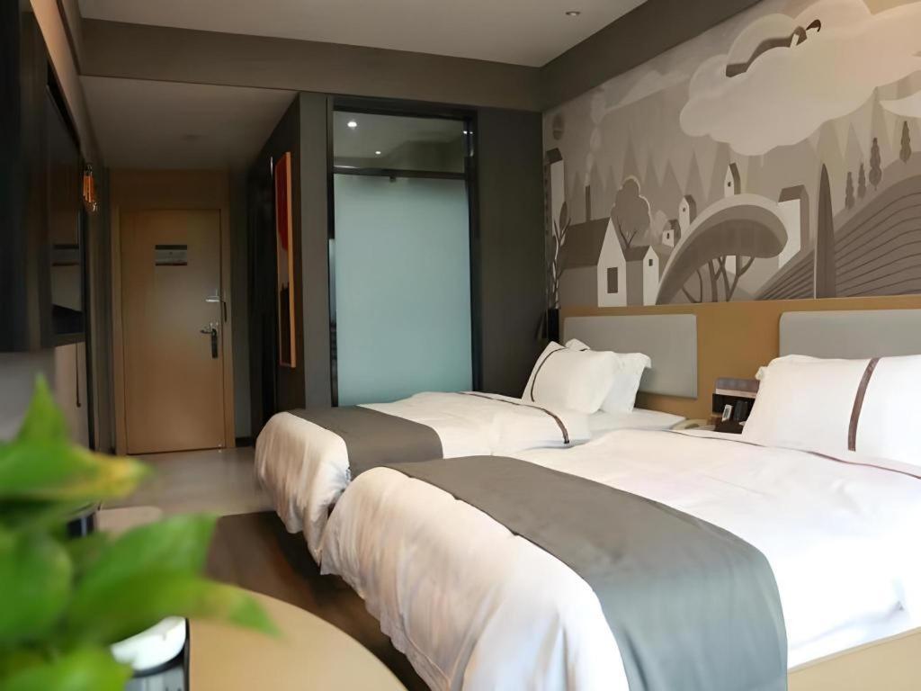 Thank Inn Hotel Hubei Wuhan Caidian Zhong Fa Xincheng Tongji Luaran gambar