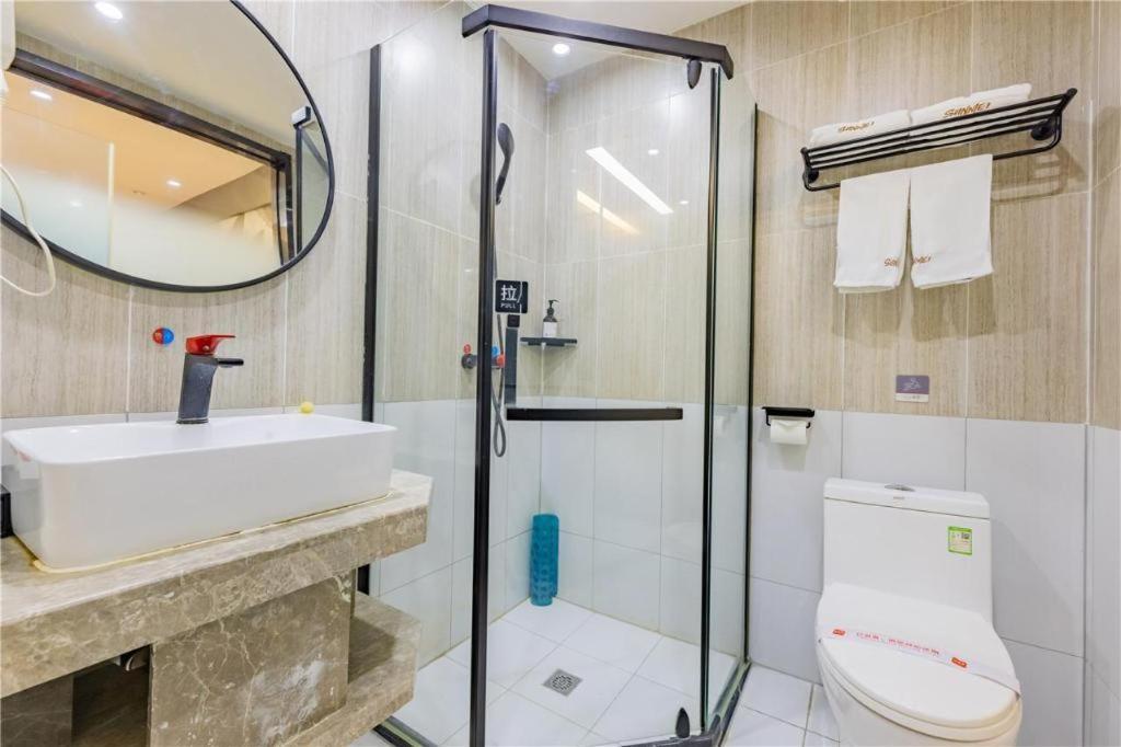 Thank Inn Hotel Hubei Wuhan Caidian Zhong Fa Xincheng Tongji Luaran gambar