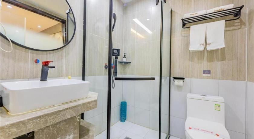 Thank Inn Hotel Hubei Wuhan Caidian Zhong Fa Xincheng Tongji Luaran gambar