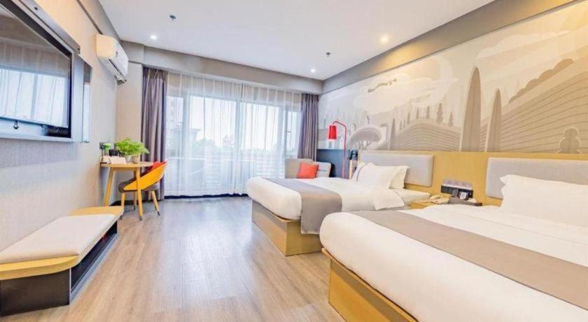 Thank Inn Hotel Hubei Wuhan Caidian Zhong Fa Xincheng Tongji Luaran gambar